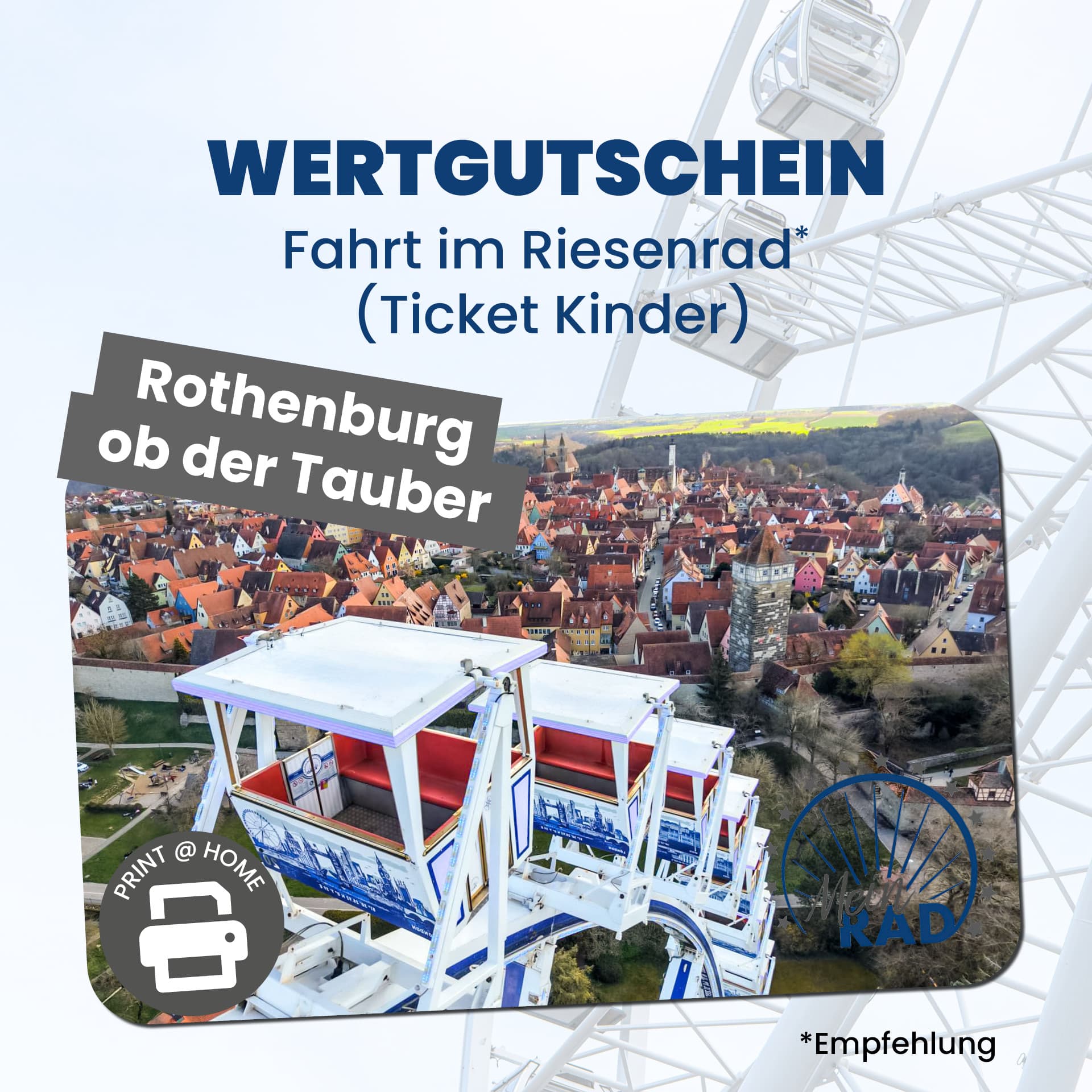 Wertgutschein - Ticket Kinder (Rothenburg)