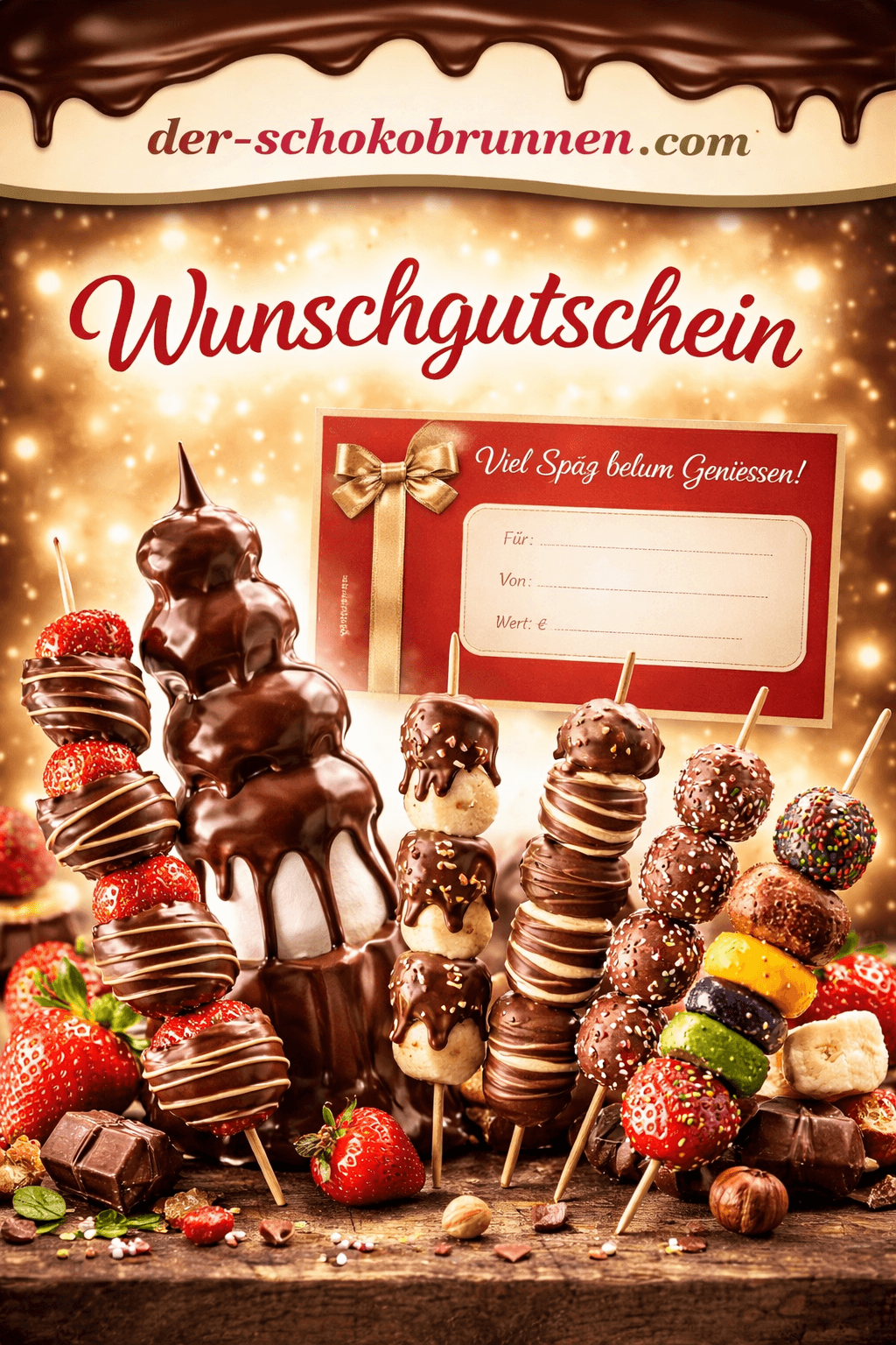 Schokospieß 2.0 Gutschein